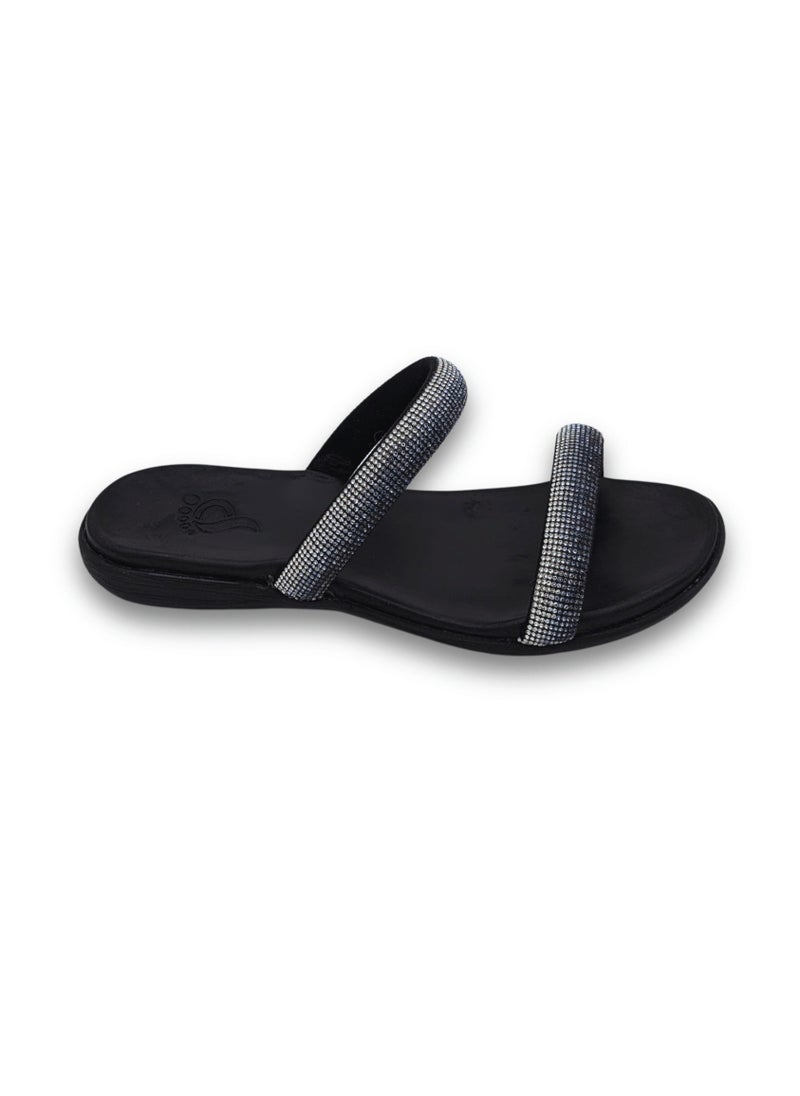 aerosoft Aerostyle Women’s Slippers SPL1040 Black  - Image 1