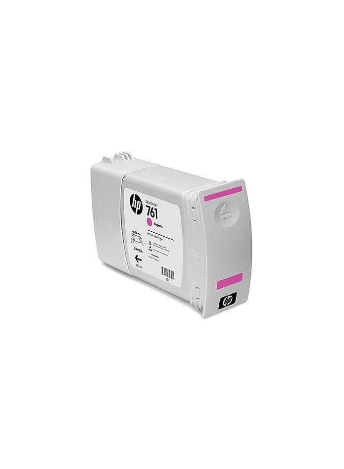 HP 761 400-ml Magenta DesignJet Ink Cartridge Magenta - Image 2
