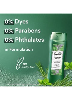 Suave Professionals Rosemary And Mint Shampoo  - Image 3