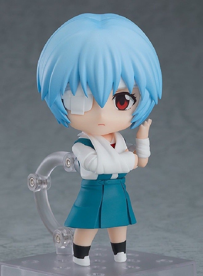 general Neon Genesis Evangelion model desktop ornament EVA Ayanami Rei movable face swap figure car tide toy ornament toy decoration collection gifts - Image 1
