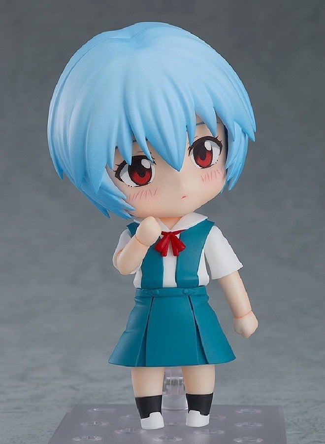 general Neon Genesis Evangelion model desktop ornament EVA Ayanami Rei movable face swap figure car tide toy ornament toy decoration collection gifts - Image 3