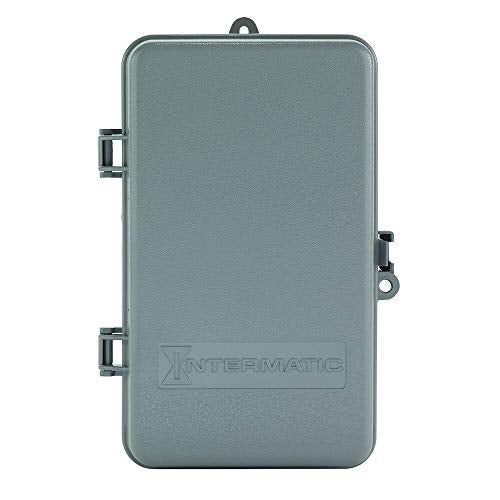 Intermatic T104P 24-Hour Mechanical Time Switch, 208-277 VAC, 60Hz, DPST, Indoor/Outdoor Plastic Enclosure, 1 Hour Interval - Image 3