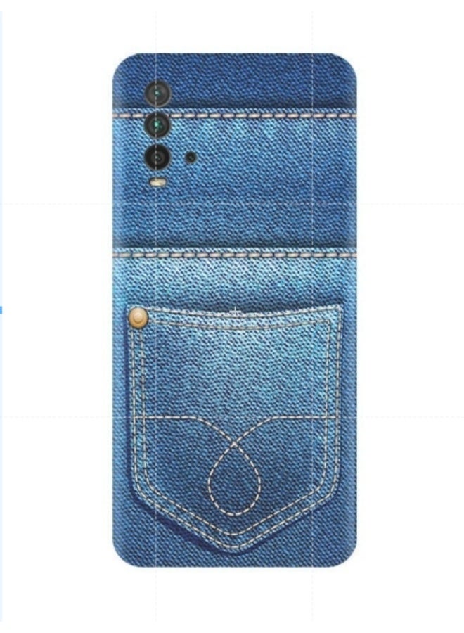 AMC DESIGN Protective Case Cover For Xiaomi Redmi 9T Blue