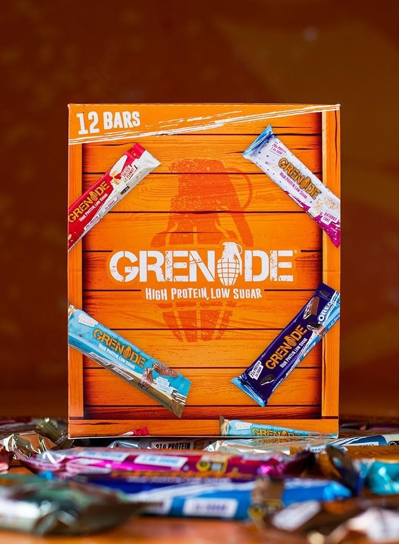 Grenade High Protein Bar 12 Bar Selection Box - Image 2