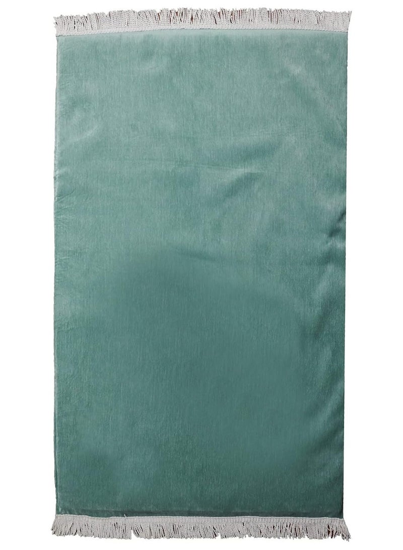 SUNDUS Prayer Mat Golden Elegant and luxurious design with a large and comfortable size covered with a soft and textured fabric made from the finest cotton. - Image 2