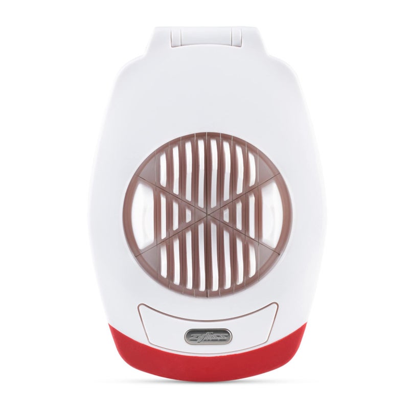 ZYLISS Egg Slicer Non Slip Egg Cutter and Wedger with Built in Shell Piercer