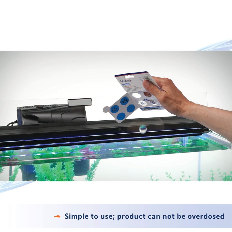 Aqueon Aqaurium Pure Live Bacteria and Enzymes Water Supplement, 10 Gallon 12 Pack - Image 4