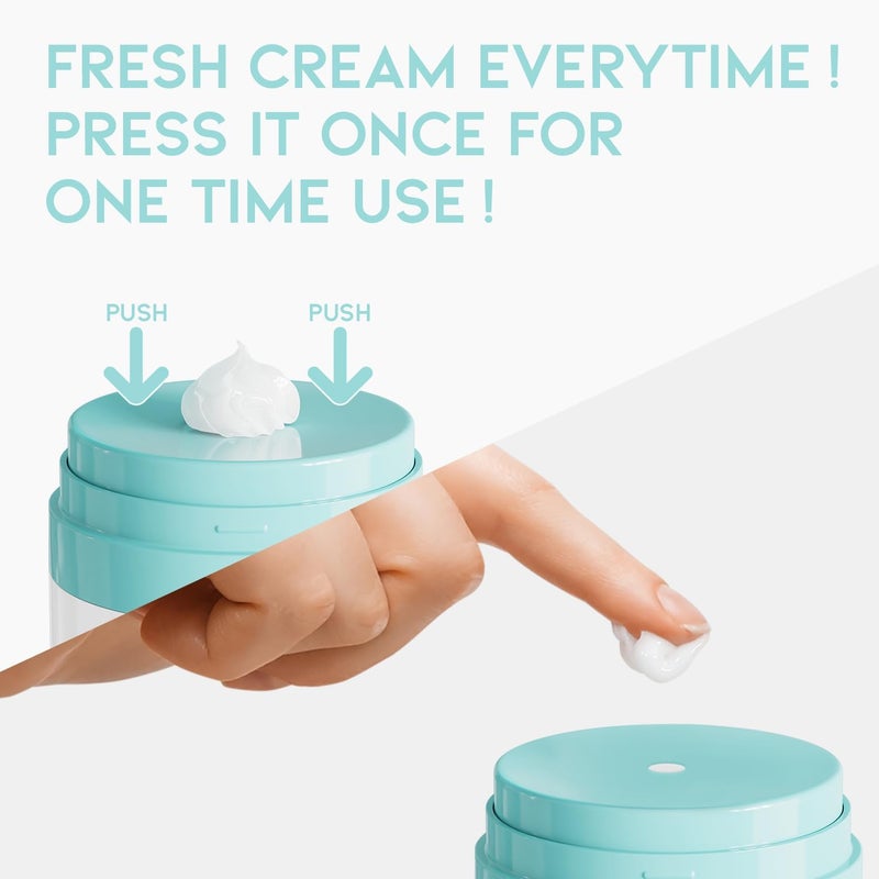 #OOTD Peptide Moisturizer Cream For Face, Dry Sensitive Skin Protection Barrier Cream For Aging Skin, Anti Aging, Hydrating, Peptide, Ceramide, Panthenol (1.69 FL.OZ) - Image 2