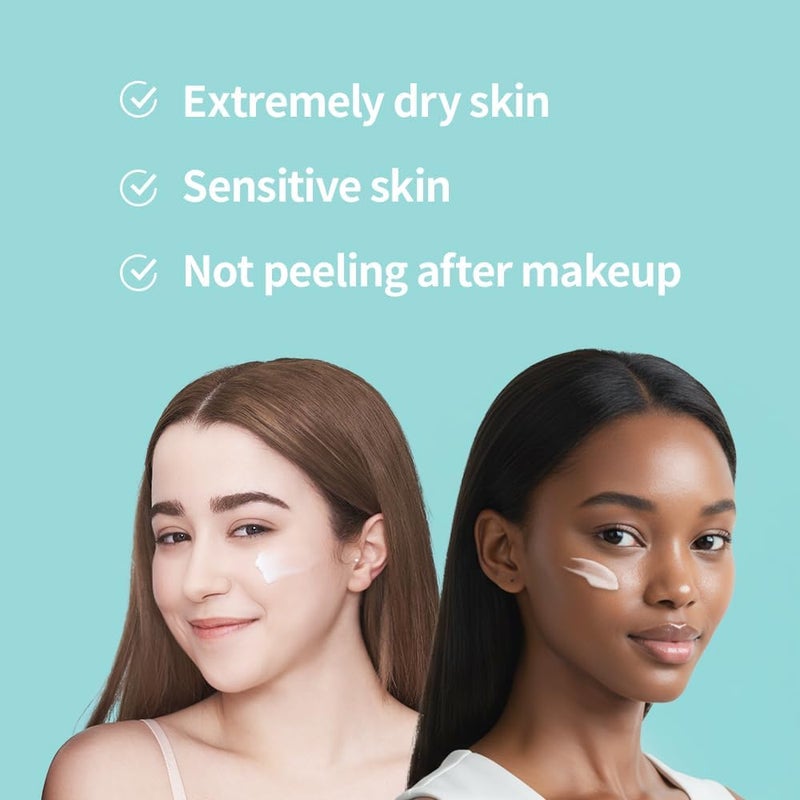 #OOTD Peptide Moisturizer Cream For Face, Dry Sensitive Skin Protection Barrier Cream For Aging Skin, Anti Aging, Hydrating, Peptide, Ceramide, Panthenol (1.69 FL.OZ) - Image 5