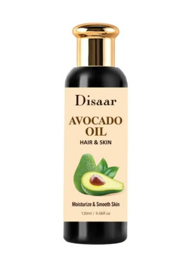 ديسار زيت الأفوكادو للشعر والبشرة، مرطب ومنعم للبشرة، 120 مل