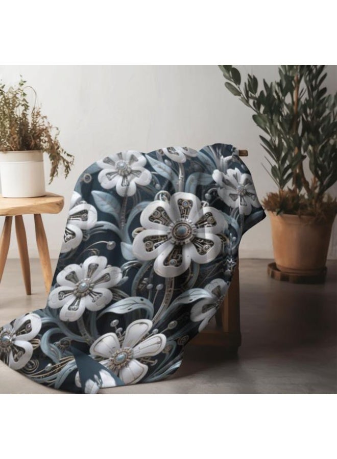 بطانية رقيقة من الفانيلا الكرتونية للأطفال والرضع (دافئة ومريحة، ومناسبة للنوم والألعاب) 70 سم * 100 سم