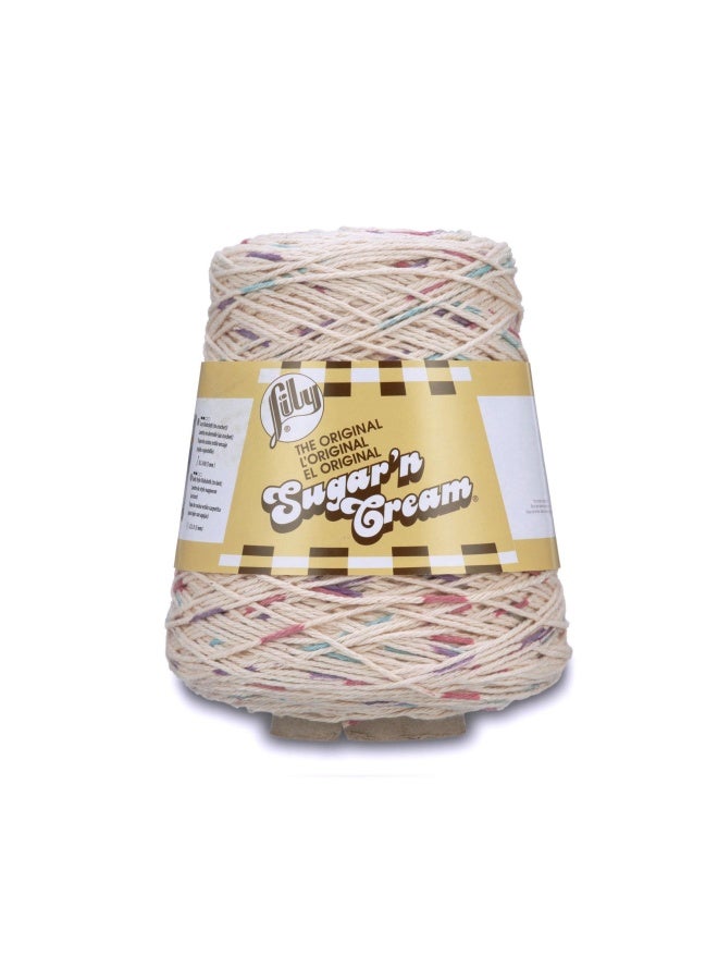 Lily Sugar N Cream Cotton Cone Yarn 14 Oz Potpourri Prints 1 Cone - Image 1