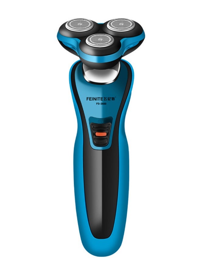 NIBEMINENT 3-In-1 Multi-Functional Rechargeable Electric Shaver Blue/Black - Image 2