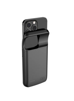 GULFLINK Wireless Protective Charging Case Cover For iphone 14 Pro 4800mah Black  - Image 1