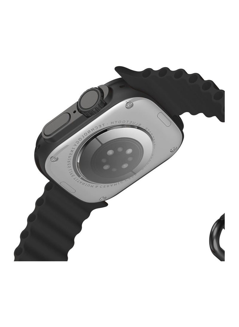 Levore  Full Screen Touch Sensor Built-In Stereo Speaker  Heart Rate Detection Blood Pressure and Sleep Monitoring  Black