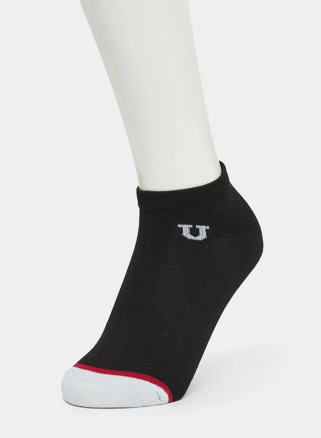 ستايلي مجموعة من 5 جوارب كاحل