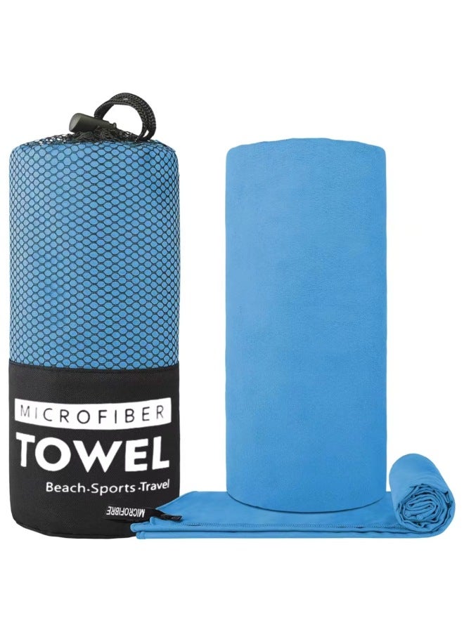 YOGA Swimming,double-sided Velvet Quick-drying Towel Microfiber Sports Fitness Towel Portable - Image 1