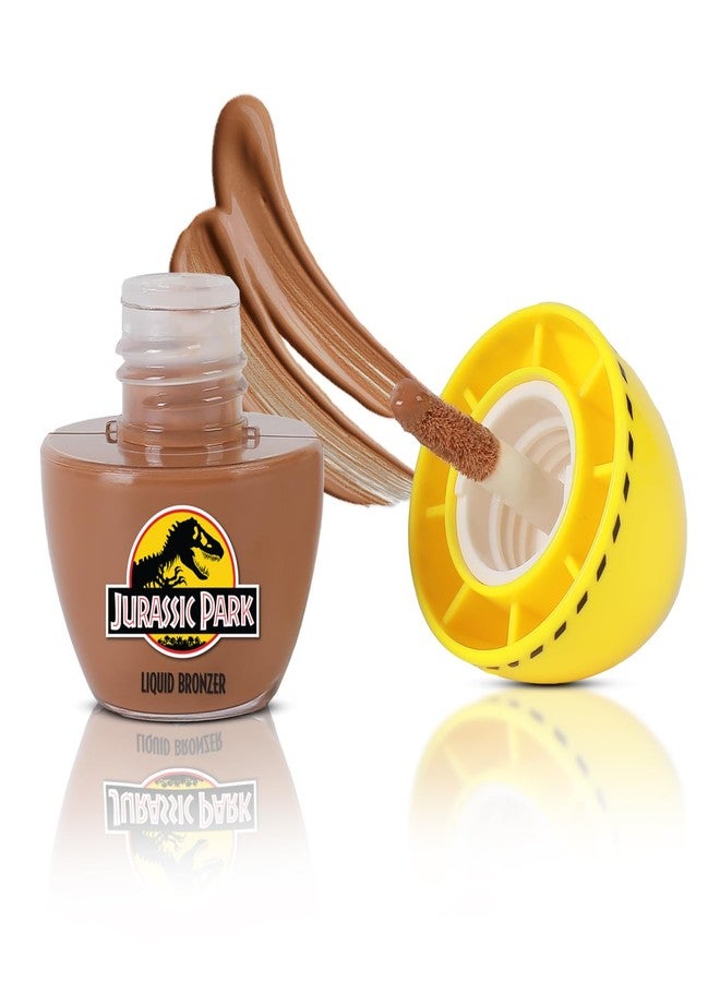 Profusion Cosmetics Jurassic Park Radiant Liquid Bronzer - Soft Matte Finish, Oil-Free Formula, Sheer to Medium Coverage, Infused with Vitamin A & E, Vegan and cruelty-free (DIG SITE #2) - Image 1