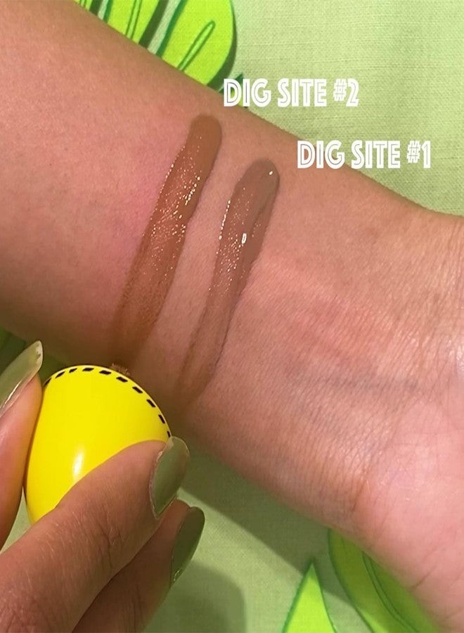 Profusion Cosmetics Jurassic Park Radiant Liquid Bronzer - Soft Matte Finish, Oil-Free Formula, Sheer to Medium Coverage, Infused with Vitamin A & E, Vegan and cruelty-free (DIG SITE #2) - Image 4