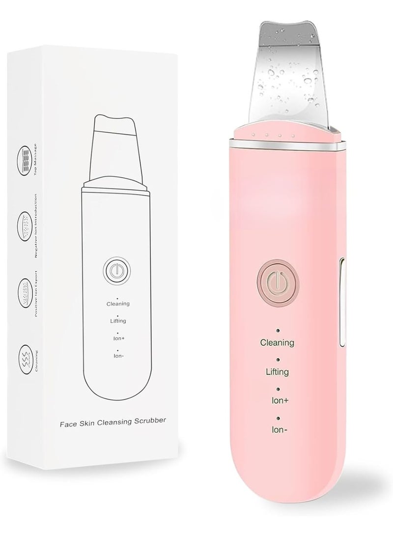 Face Skin Scrubber & Skin Spatula - 4-in-1 Blackhead Remover & Deep Pore Cleaner Tool with 4 Modes - Professional Facial Scrubber for Daily Cleansing - Image 1