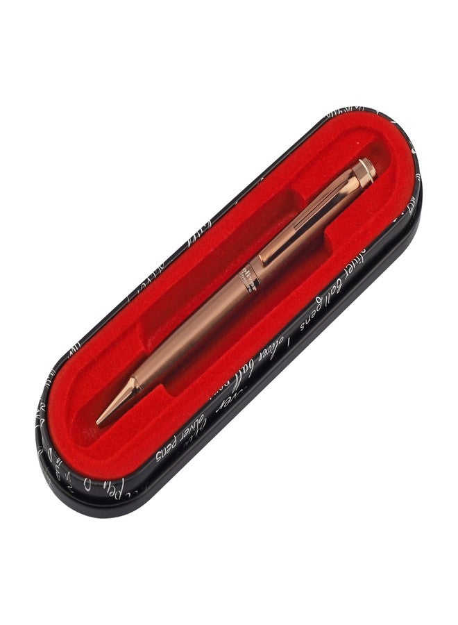 Oliver Inspire Coffee Luxury Ball Pen with T Box – Full Brass Body, 0.6mm Cardinal Refill, Twist Mechanism, Premium Shine Finish - Image 5