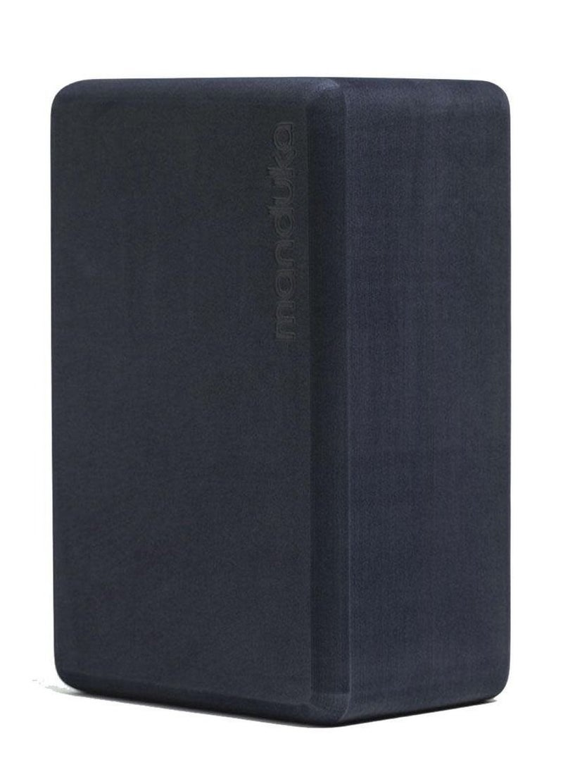 Manduka - Recycled Foam Block Midnight 4 Inch - Image 1