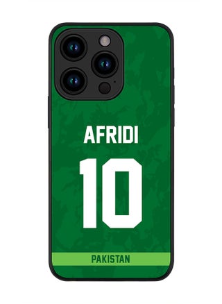 Cover for iPhone 15 Pro Case , Rugged Black Slim fit Soft Flexible Thin Protective Phone Cases - Player Name - AFRIDI, Jersey Number- 10 - pzsku/Z8A15304A222F9831CE3FZ/45/_/1697269028/0cc70dfe-6e0a-4ca3-9c06-2828557207bc