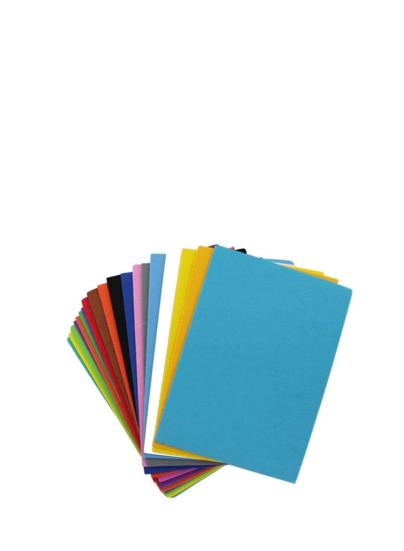 Flamingo Printing Papers for Arts and Crafts Projects (10 Sheets, A4, Rainbow COLOR ) Big and Thick Craft paper for Drawing, Painting, Art, DIY(multi-colors 80 gram) - Image 3