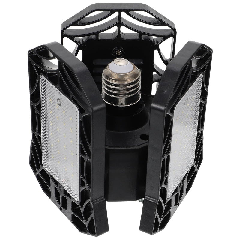 Industrial Garage Workshop Light 40W Deformable Hexagon Ceiling Lamp - Image 2