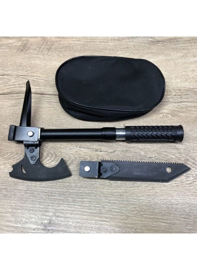 Axe Tools Ax Tools Multifunctional Foldable Quality Stainless Steel Knife Saw Hoe Ax Hammer Set  - Image 4