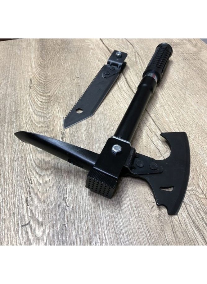 Axe Tools Ax Tools Multifunctional Foldable Quality Stainless Steel Knife Saw Hoe Ax Hammer Set  - Image 2