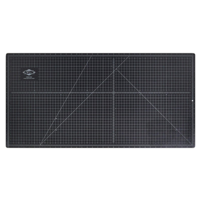 ALVIN GBM Self-Healing Cutting Mat 18 x 36 inch | Double-Sided Green/Black | 5-Layer Gridded Surface for Arts, Crafts and Sewing - Model GBM1836 - Image 2