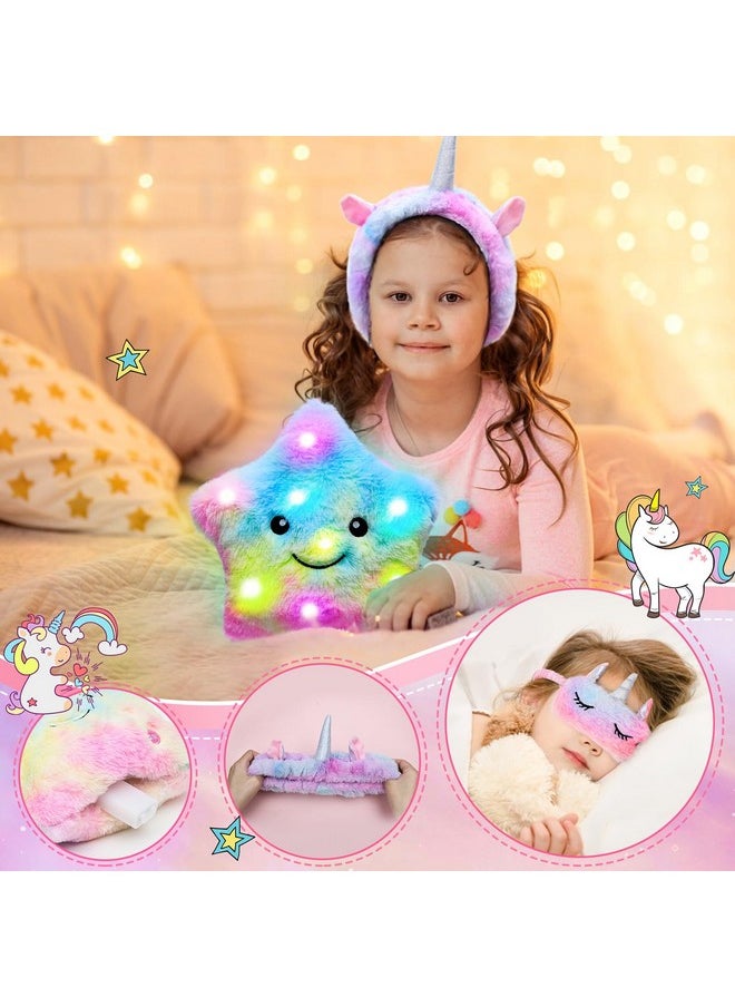 Unicorns Gifts For Girls Kids Toys 6 7 8 9 10 Years Old With Star Light Up Pillow Stationery Plush Diary With Lock Headband Eye Mask Water Bottle Teen Girl Birthday Christmas Unicorn Toy - pzsku/Z8A158AFF21E860BA98CAZ/45/_/1722597040/9ac4da71-d8c0-43c1-bb7b-097f1b5ae995