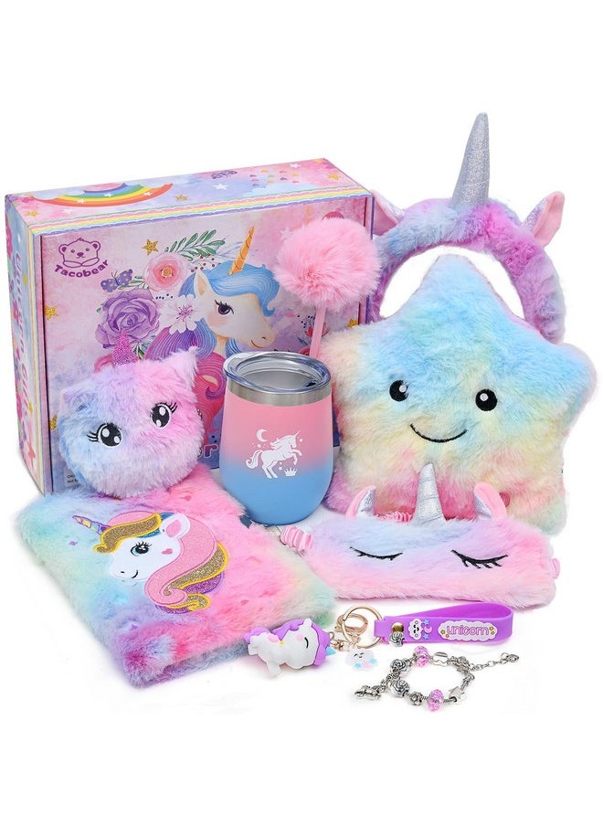 Unicorns Gifts For Girls Kids Toys 6 7 8 9 10 Years Old With Star Light Up Pillow Stationery Plush Diary With Lock Headband Eye Mask Water Bottle Teen Girl Birthday Christmas Unicorn Toy - pzsku/Z8A158AFF21E860BA98CAZ/45/_/1722597048/c6410226-08b4-4574-8e74-8b4ab701211c