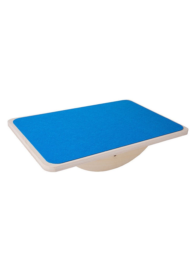 MaBaby - Wooden Balance Board Equipment Children's Balance Board Sensory Training Educational Toys  Curvy Balancing for Yoga Indoor and Outdoor Children See-Saw Exercise Body Equipment - Image 1