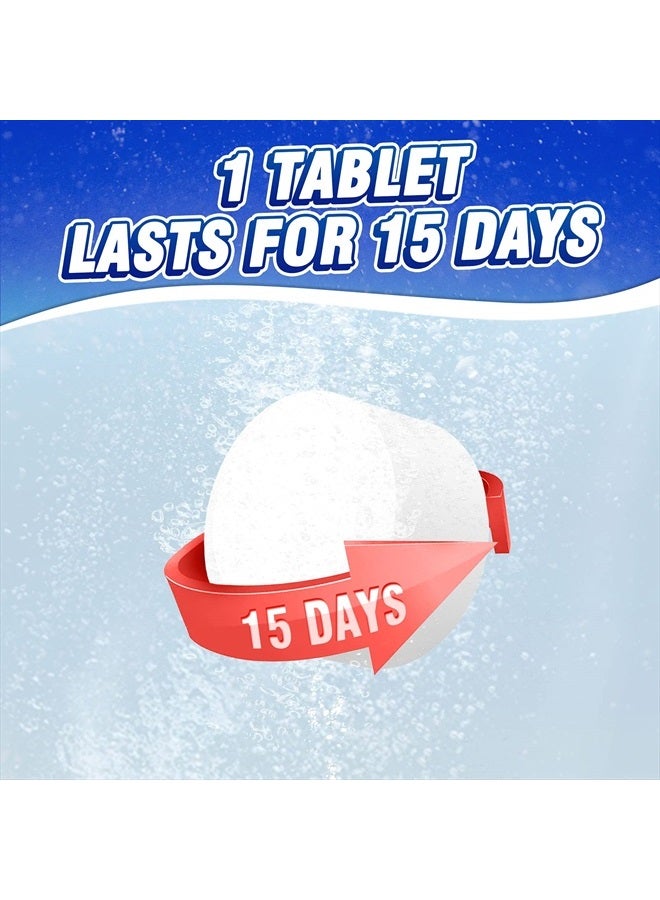 Vacplus منظفات وعاء المرحاض - 50 عبوة، أقراص منظف وعاء المرحاض الأوتوماتيكية لإزالة الروائح الكريهة والتخلص من الترسبات، أقراص مبيضة تدوم طويلاً لخزان المرحاض ضد البقع الصعبة - Image 5