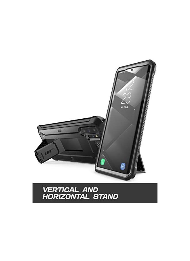 SupCase - Unicorn Beetle Pro Series Case Designed for Samsung Galaxy Note 10 Plus/Note 10 Plus 5G, Full-Body Rugged Holster & Kickstand Without Built-in Screen Protector (Black) - Image 1
