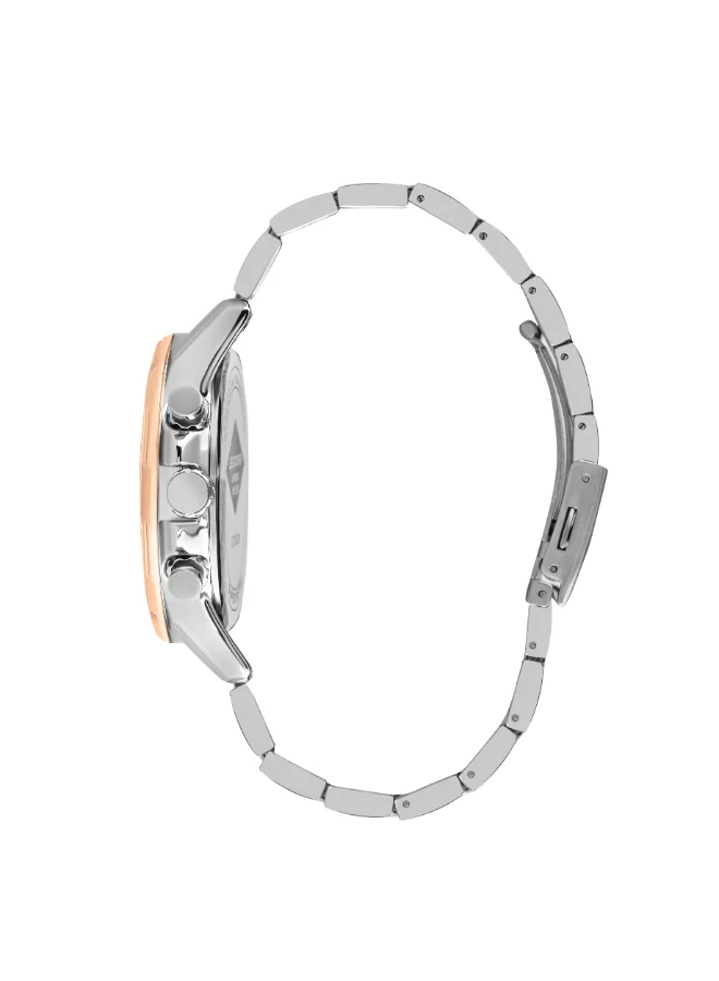 لي كوبر Men's Metal Multi Function Watch LC07385.560 - 46 mm