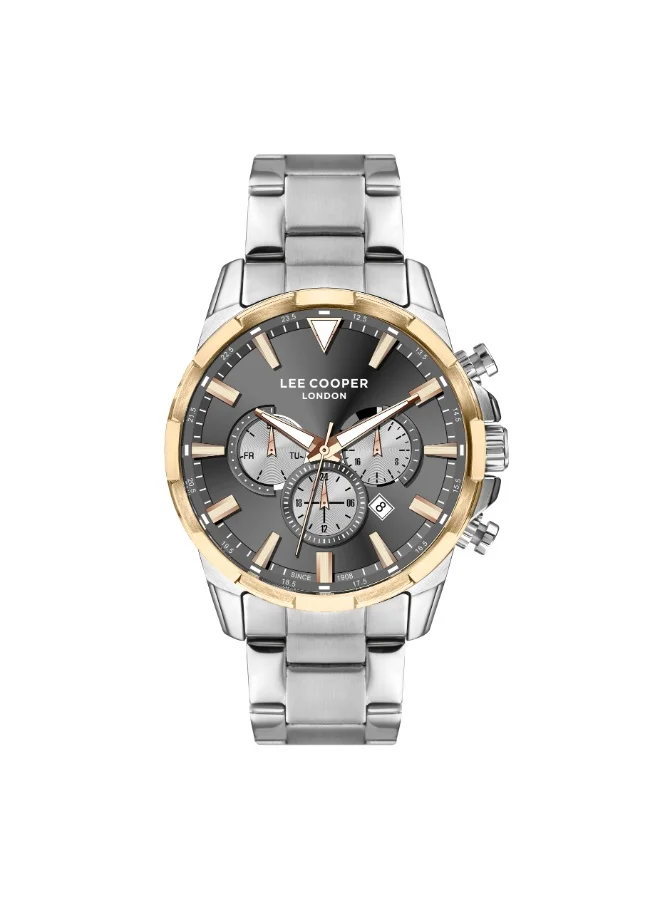 Lee Cooper Metal Multi Function Watch LC07385.560 - 46 mm