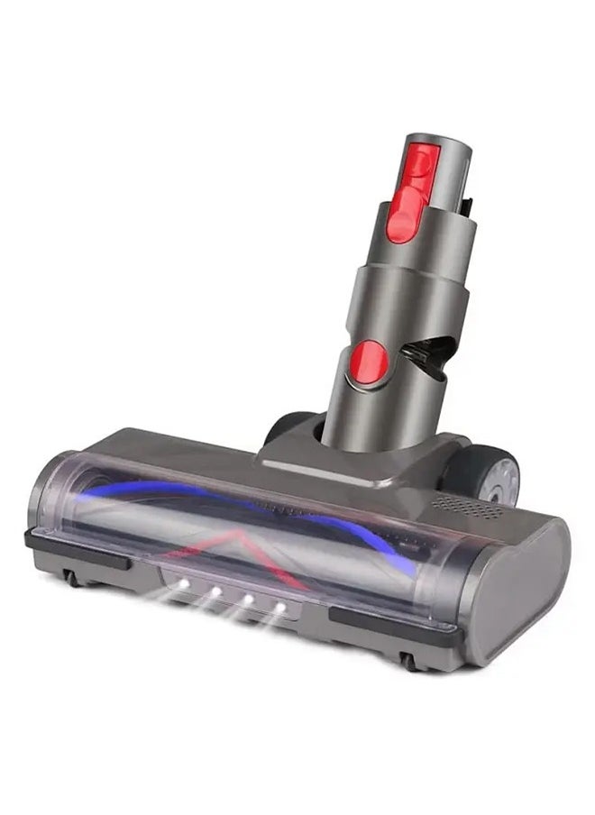 بيوينتي Vacuum Cleaner Accessories for Vacuum Cleaner, Hardwood Floor Attachment with LED Headlight, V Shape Turbine Bristle Roller Brush Cleaning Head Replacement  - Image 1