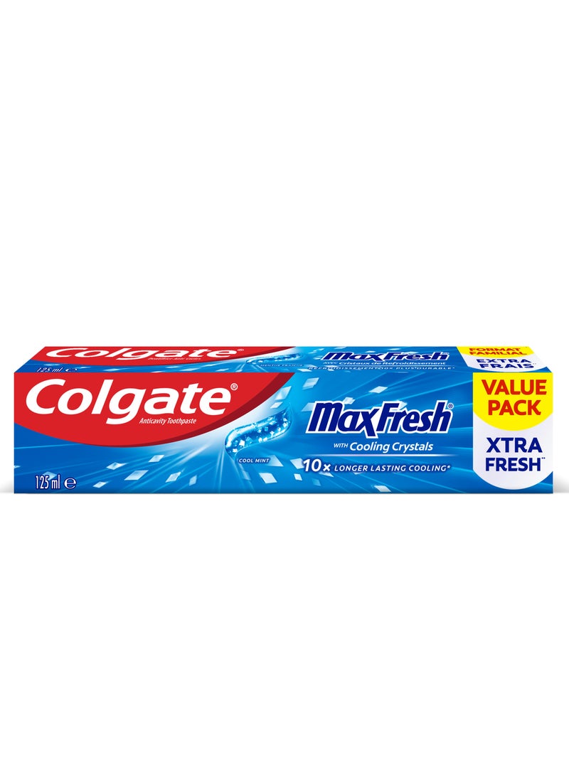 Colgate - Max Fresh Cool Mint Blue Gel Toothpaste - Image 1