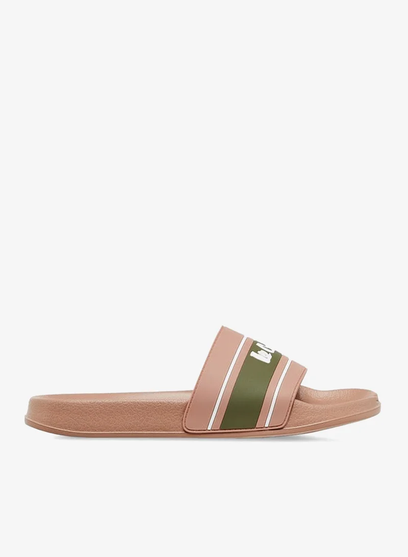 Lee Cooper Women's Logo Embossed Slides