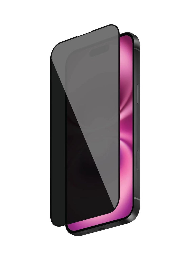 Original Tempered Dustproof Privacy Glass Screen Protector Compatible For iPhone 16  - Image 1
