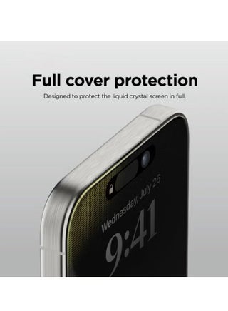 Tempered Dustproof Privacy Glass Screen Protector Compatible For iPhone 16 - view 4