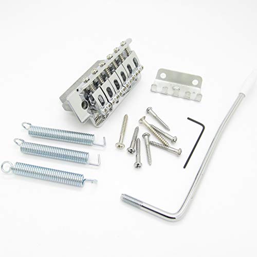 Swhmc Strat-Style Tremolo System for Electric Guitar - 10.5mm Spacing with Vibrato Arm & Spring Set - Image 1