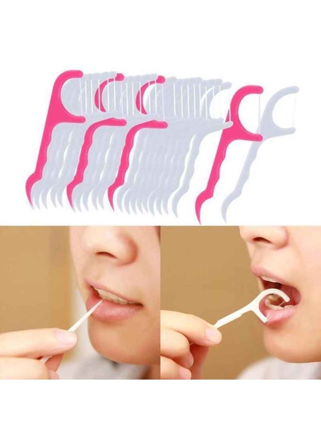 عبوتان من أعواد الأسنان وخيط تنظيف الأسنان، 60 قطعة. - Image 3