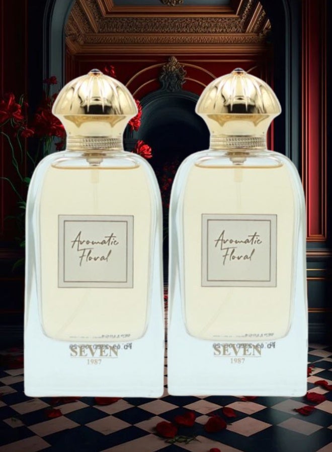 سيفين 2 قطع عطر اروماتك فلورال 100مل - Image 1