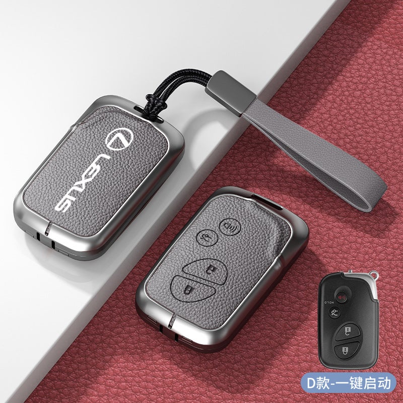 LEXUS Luxury Zinc Alloy Key Case for Lexus Models - Compatible with ES200, ES300H, RX300, RX350H, NX260, and more - Image 1