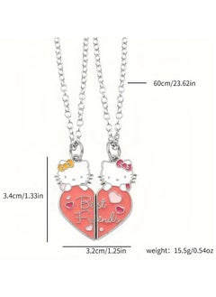 Hello Kitty two-piece heart-shaped necklace - pzsku/Z8A165C00E7E1A807172CZ/45/_/1717384167/a3413408-8986-4995-a6af-283a8e6c4676