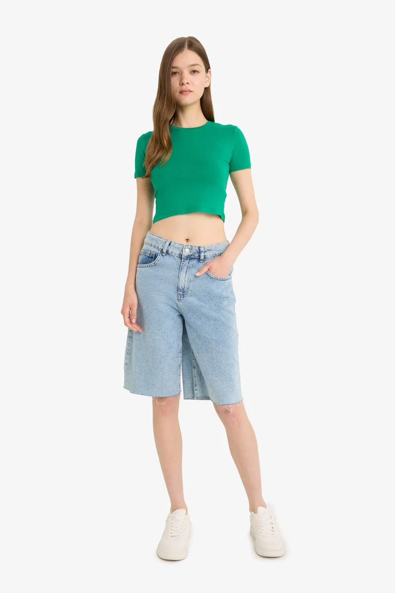 DeFacto Slim Fit Short Sleeve T-Shirt